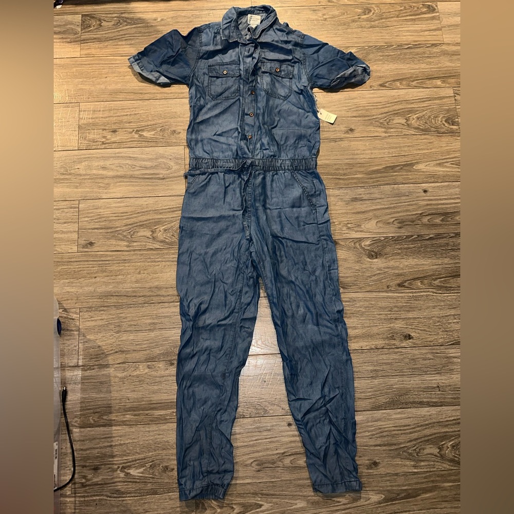 Denim jumpsuit
